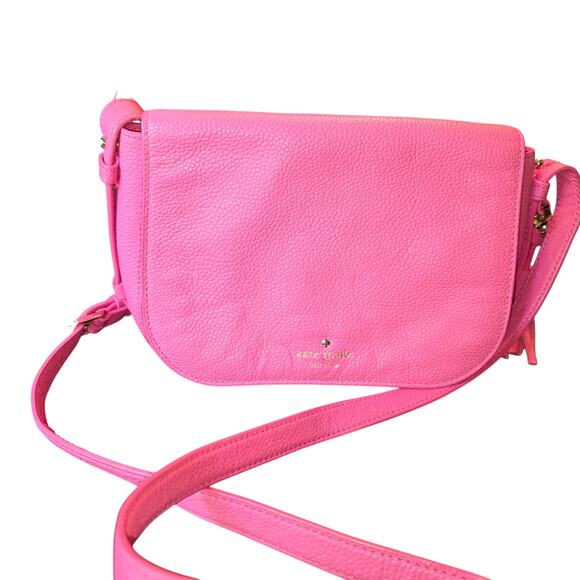 Kate Spade Pxru6391 Orchard Street Penelope Crossbody Bag Tulip Pink Color - Picture 1 of 9